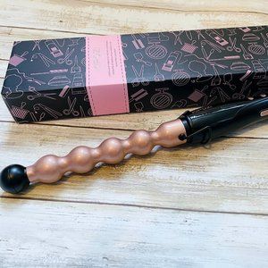 NIB PROFESSIONAL CERAMIC BUBBLE CURLING WAND